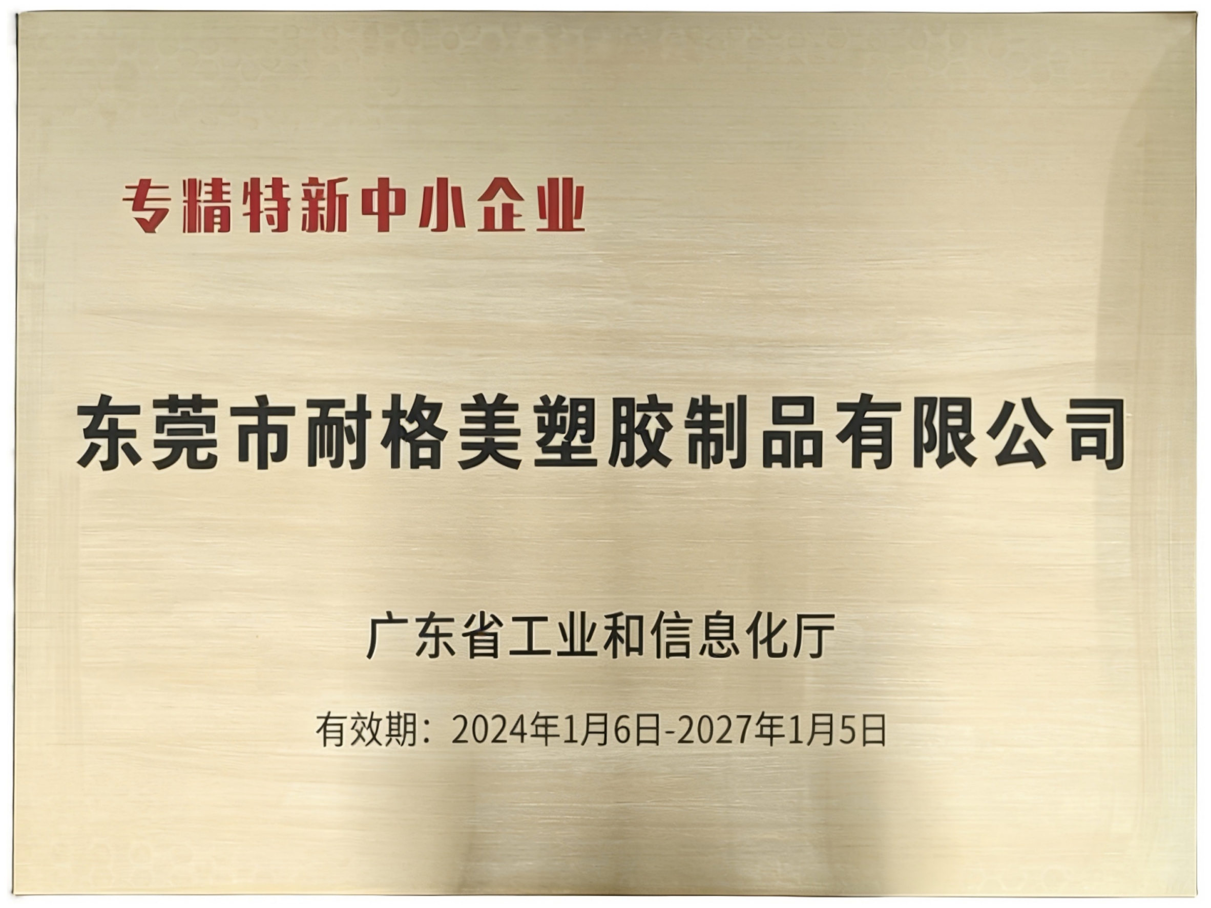 广东省专精特新中小企业